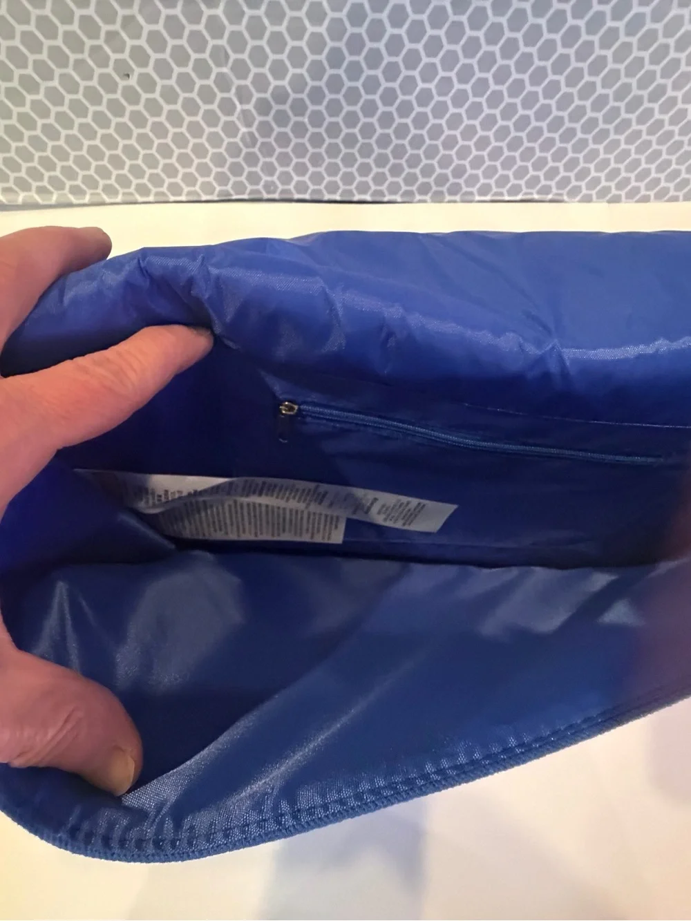 Disney Parks Marvel Red and Blue Captain America Messenger Bag!
